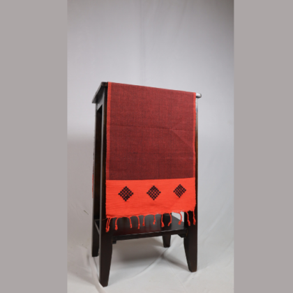 Table Runner Designed in Orange & Black